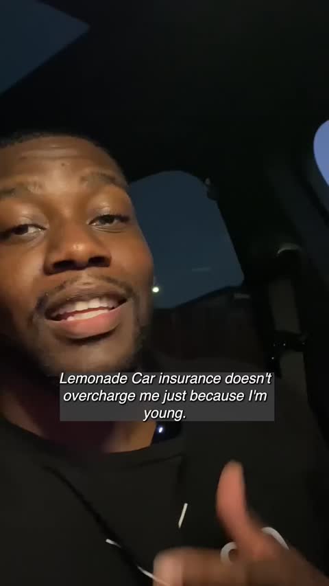 Insurance ad by Lemonade