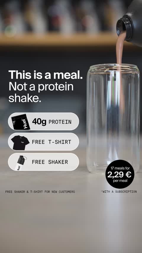 Question ad by Huel