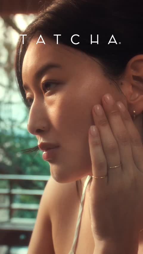 Skincare ad by Tatcha