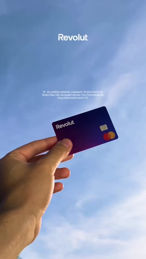 Finance ad by Revolut