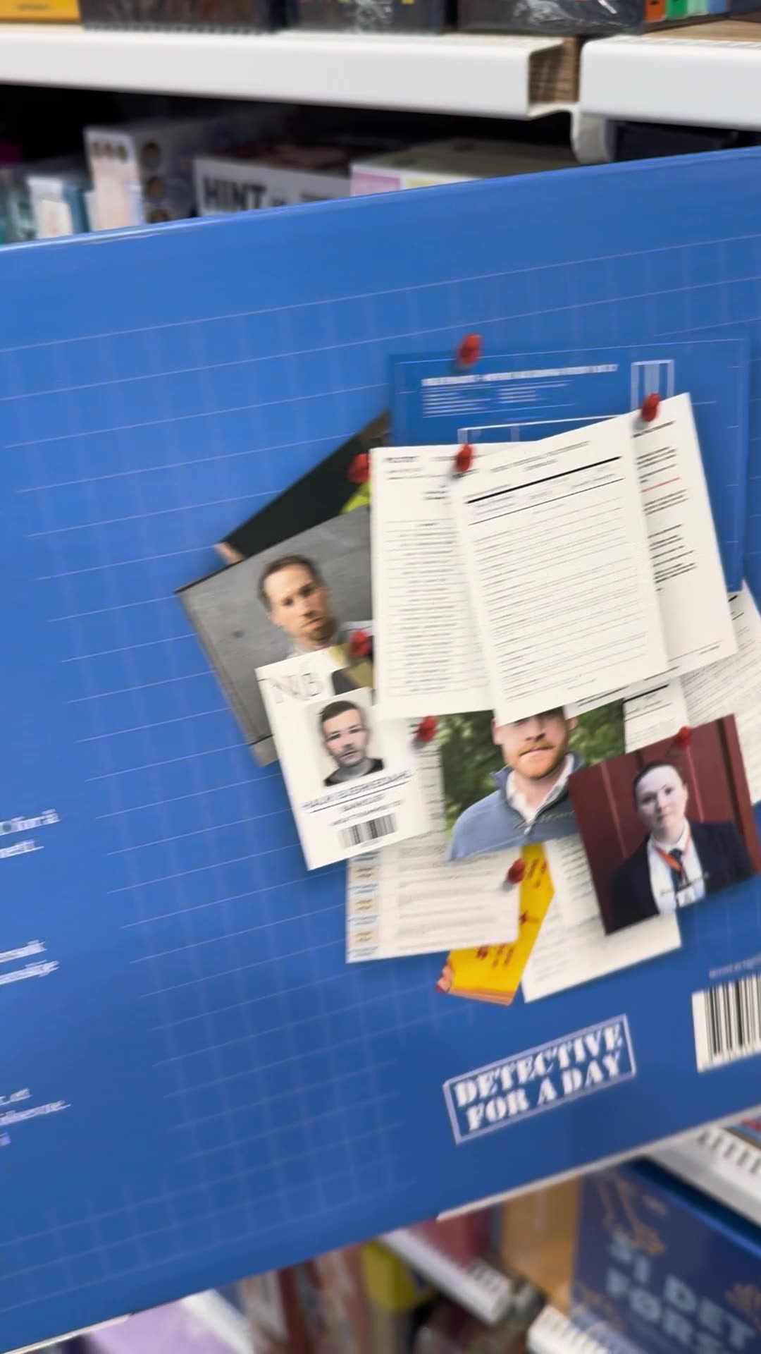 Games ad by Detective for a Day
