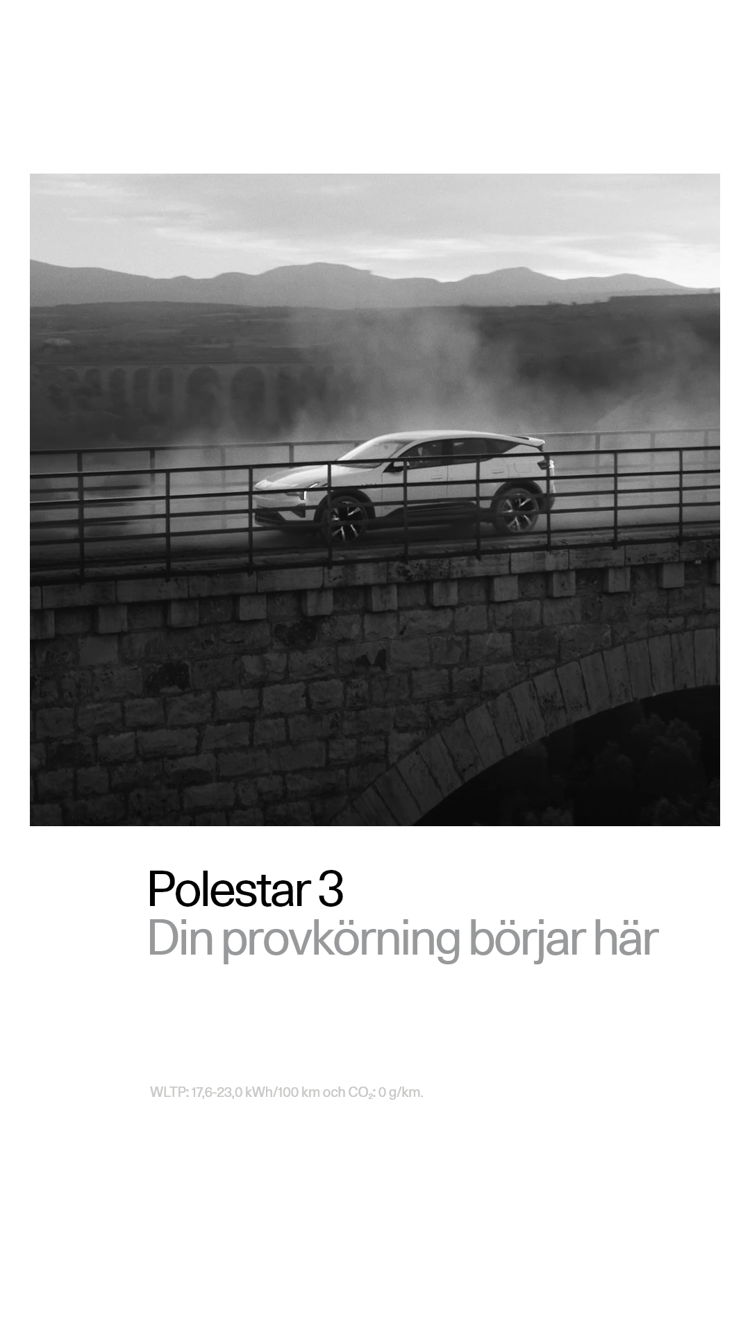 Automotive ad by Polestar