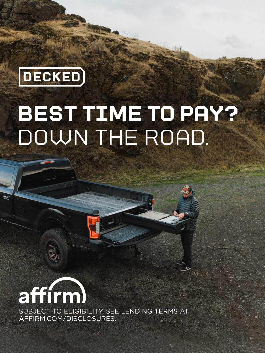 Automotive ad by DECKED