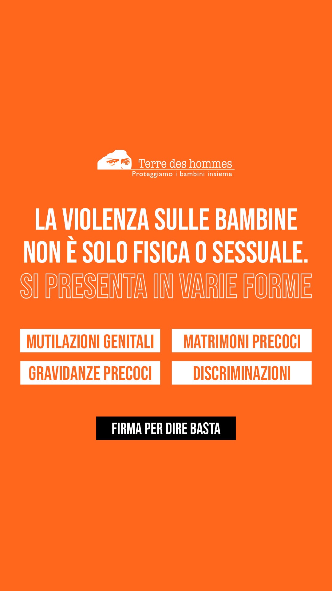 Charity / Non-Profit ad by Terre des Hommes Italia