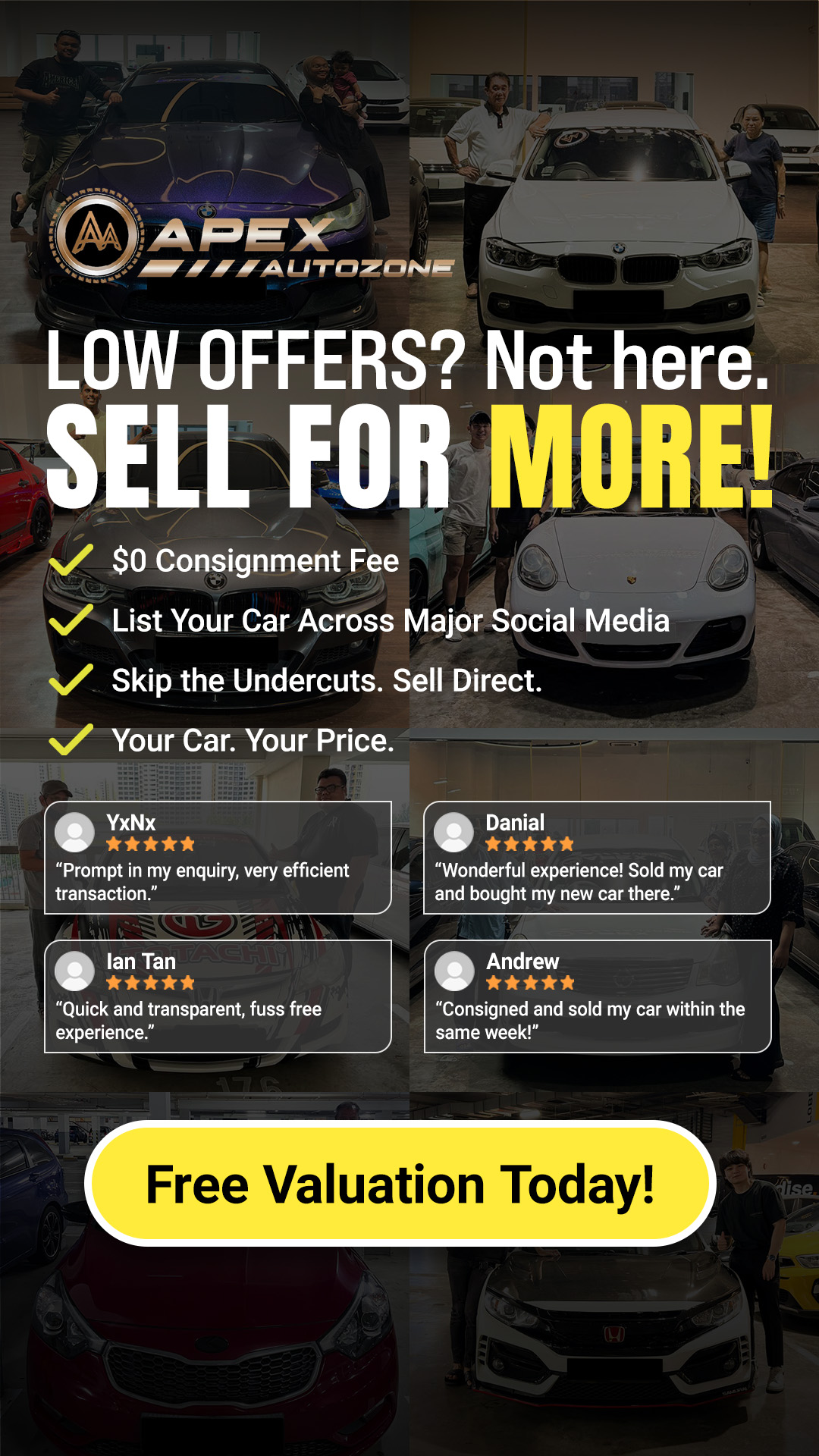 Automotive ad by Sgcarmart