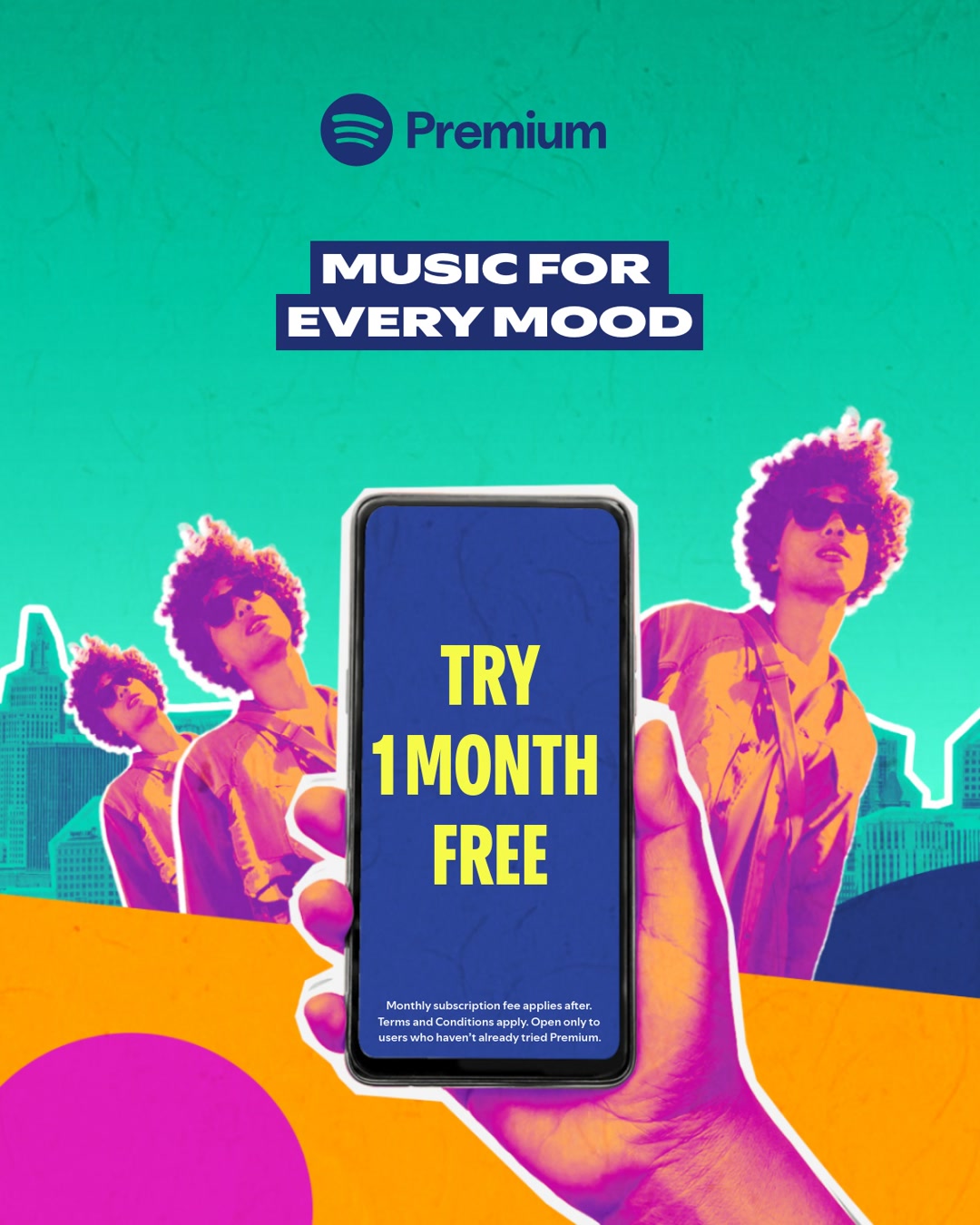Entertainment ad by Spotify
