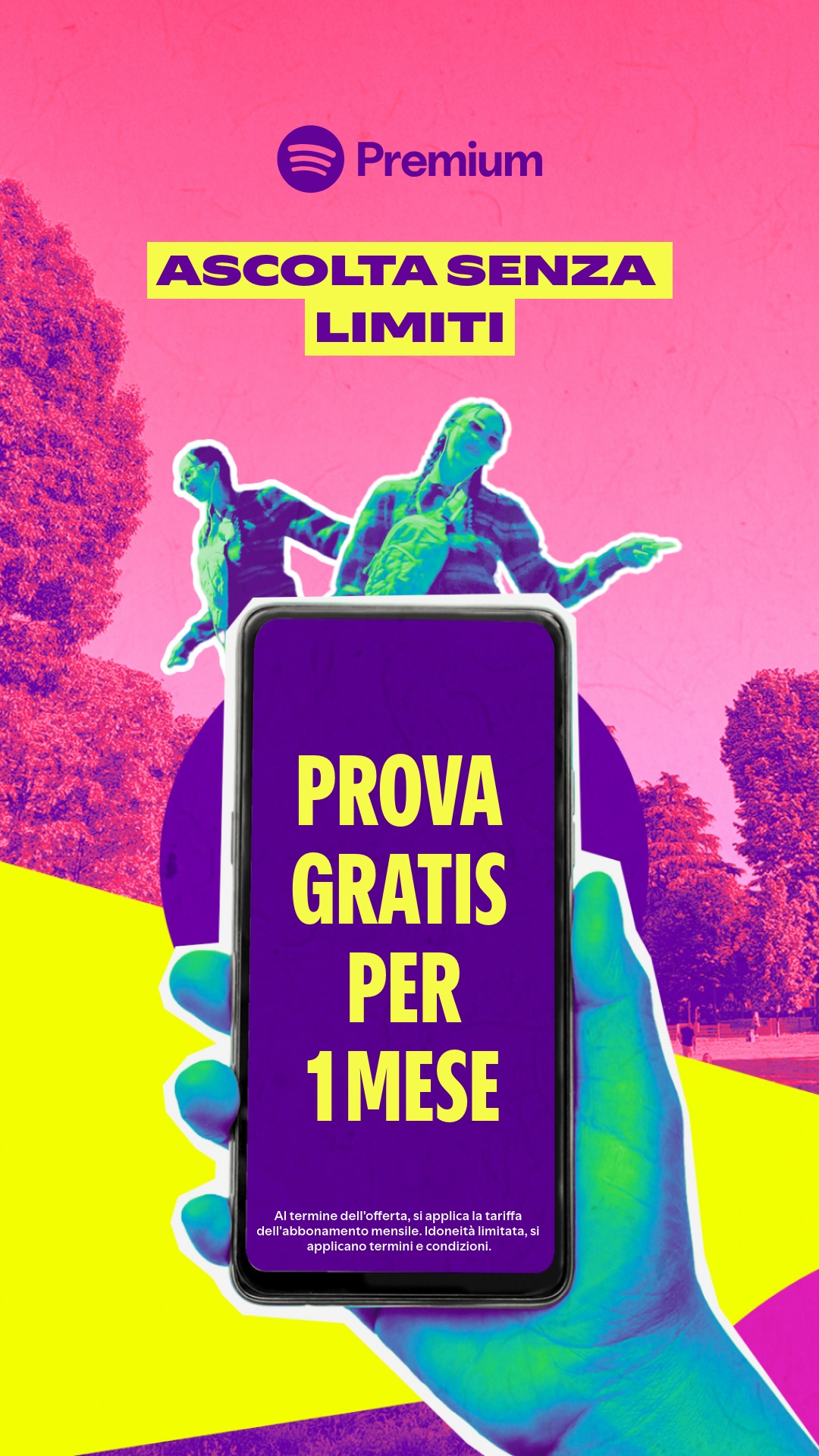 Entertainment ad by Spotify