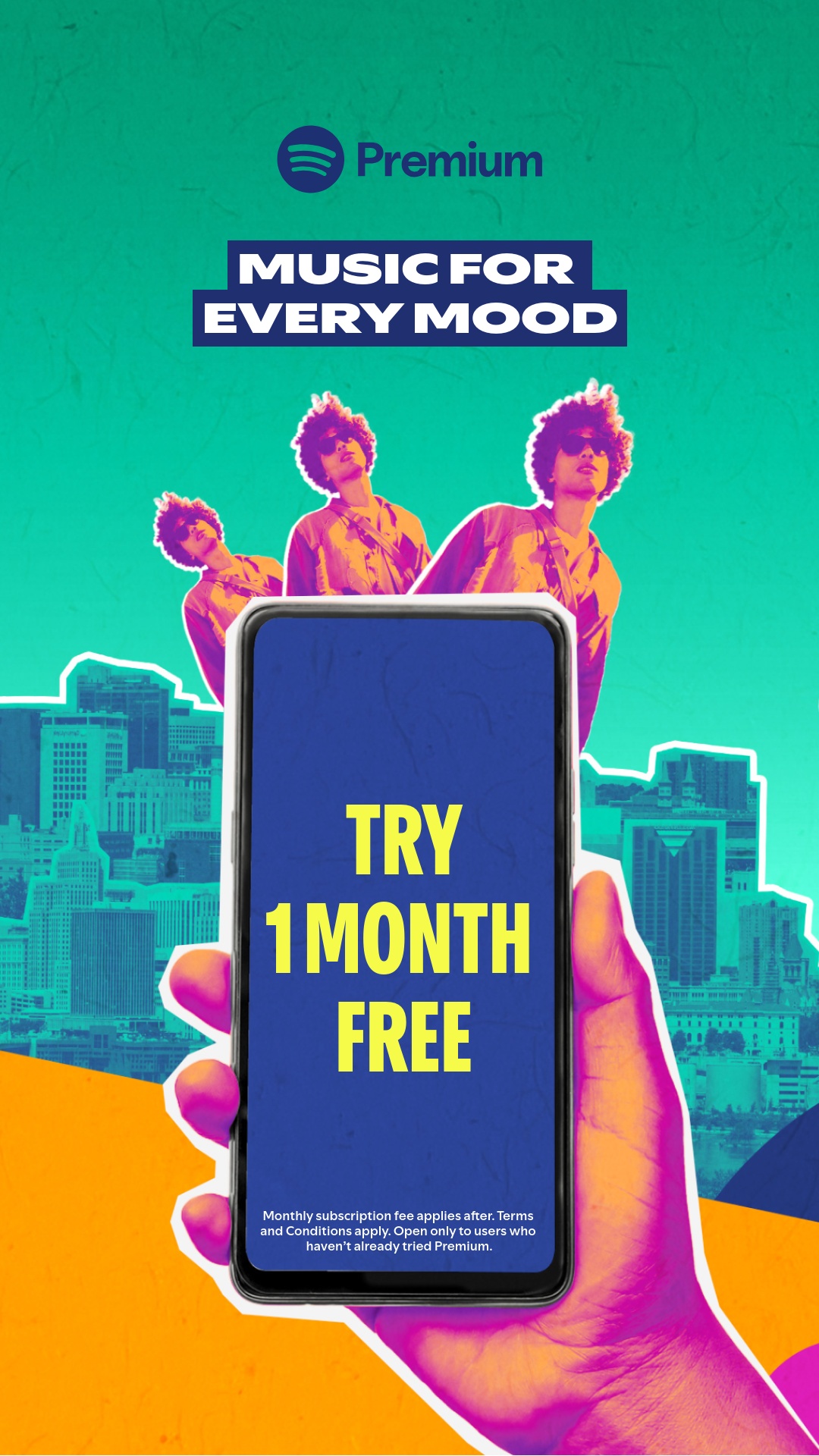 Entertainment ad by Spotify