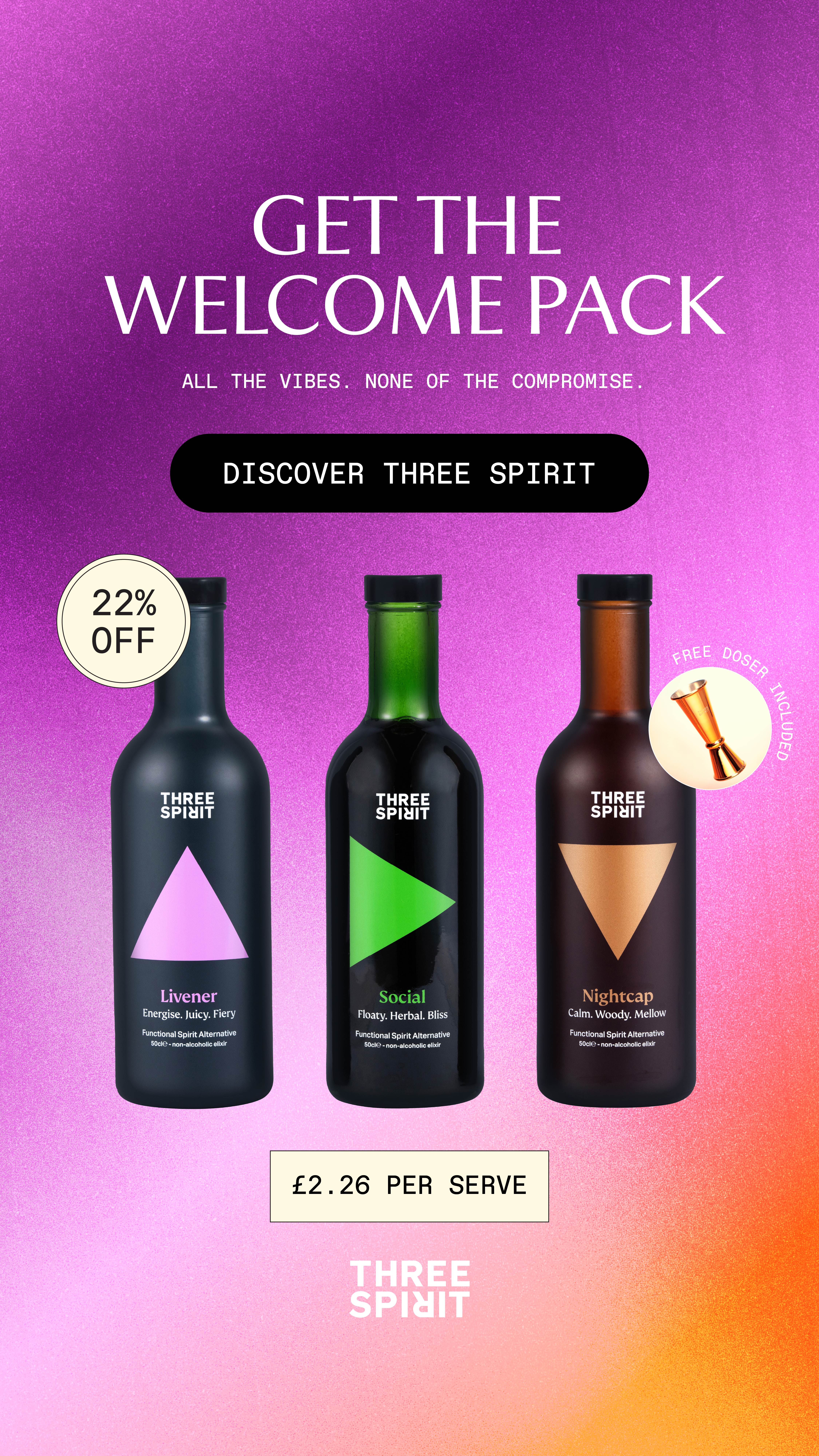 Alcohol ad by Three Spirit