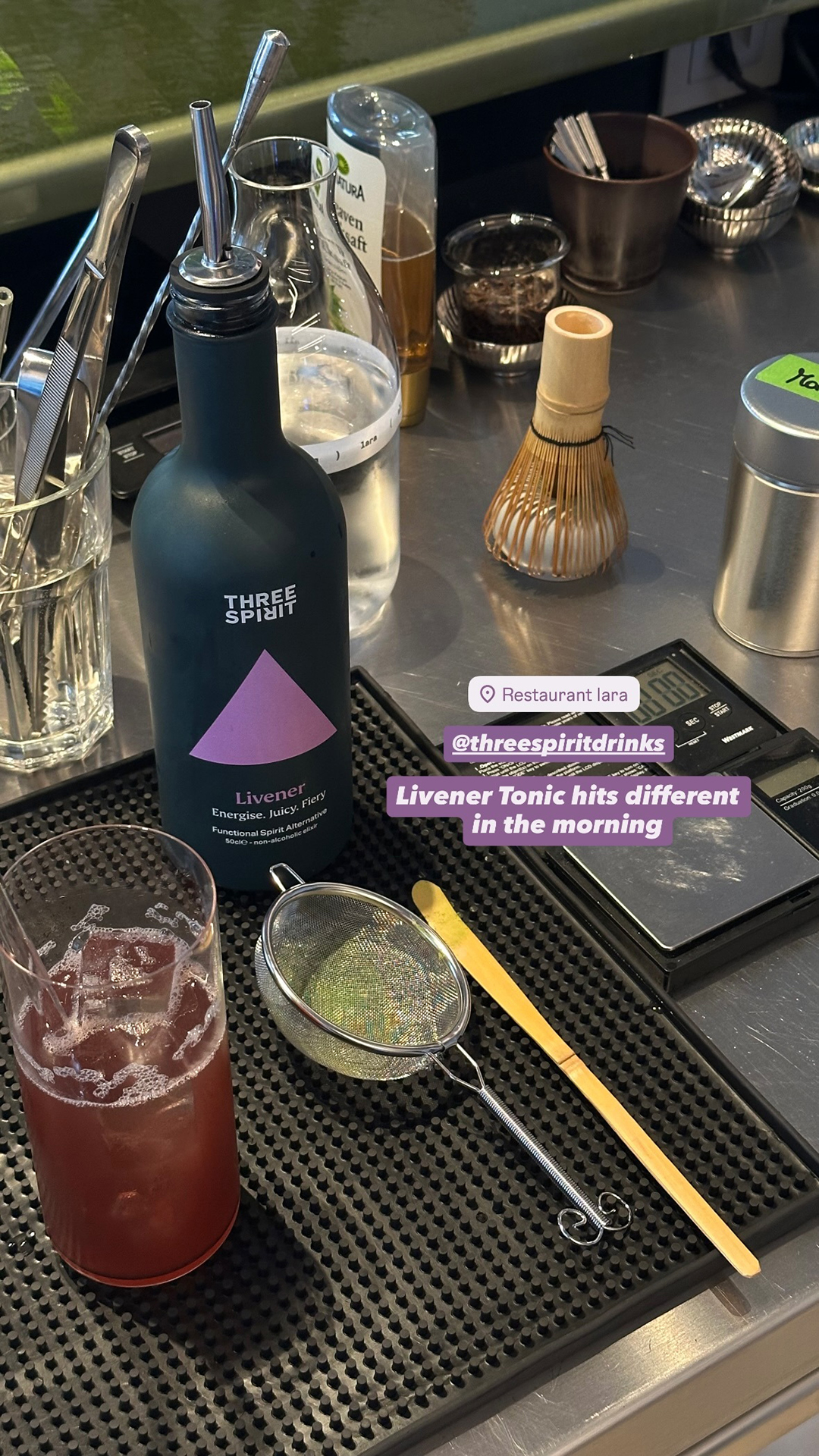 Alcohol ad by Three Spirit