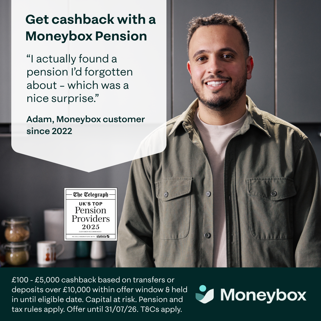 Finance ad by Moneybox