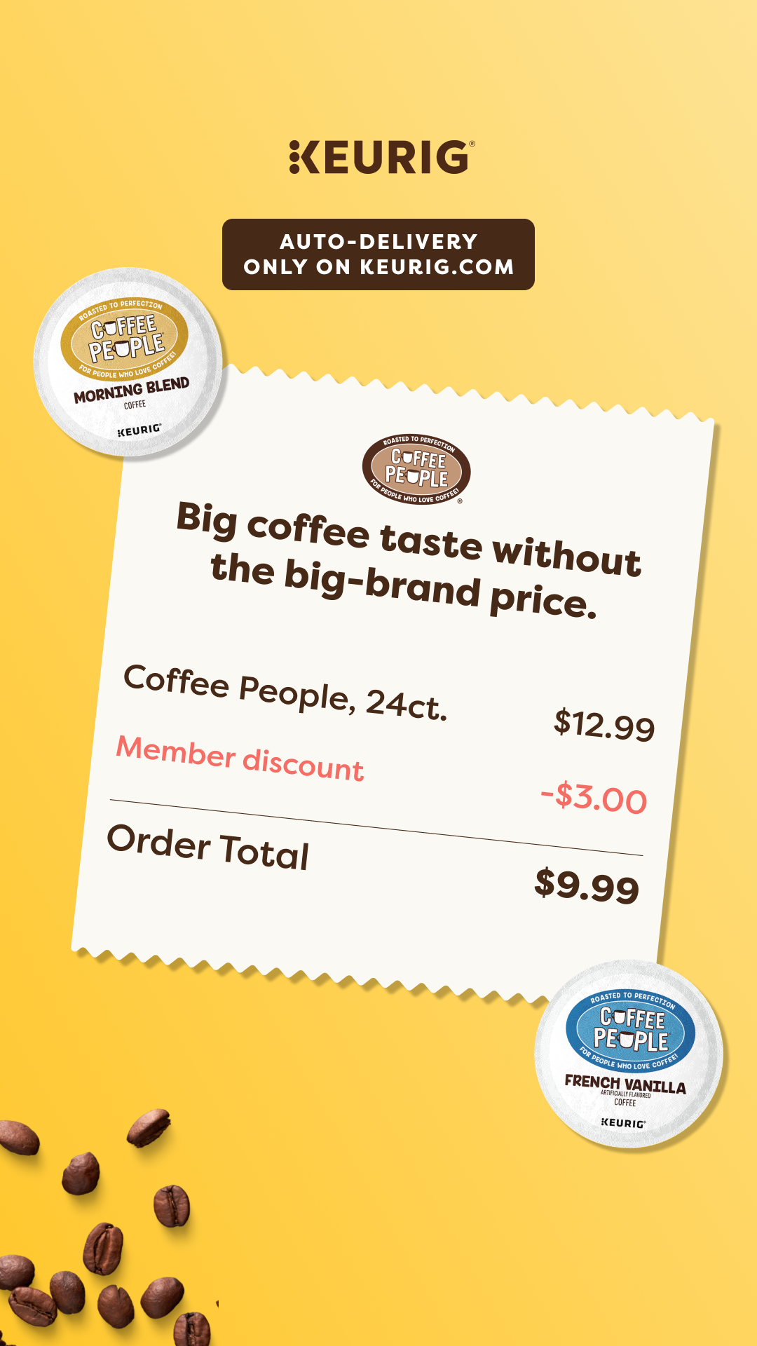 Food & Drink ad by Keurig