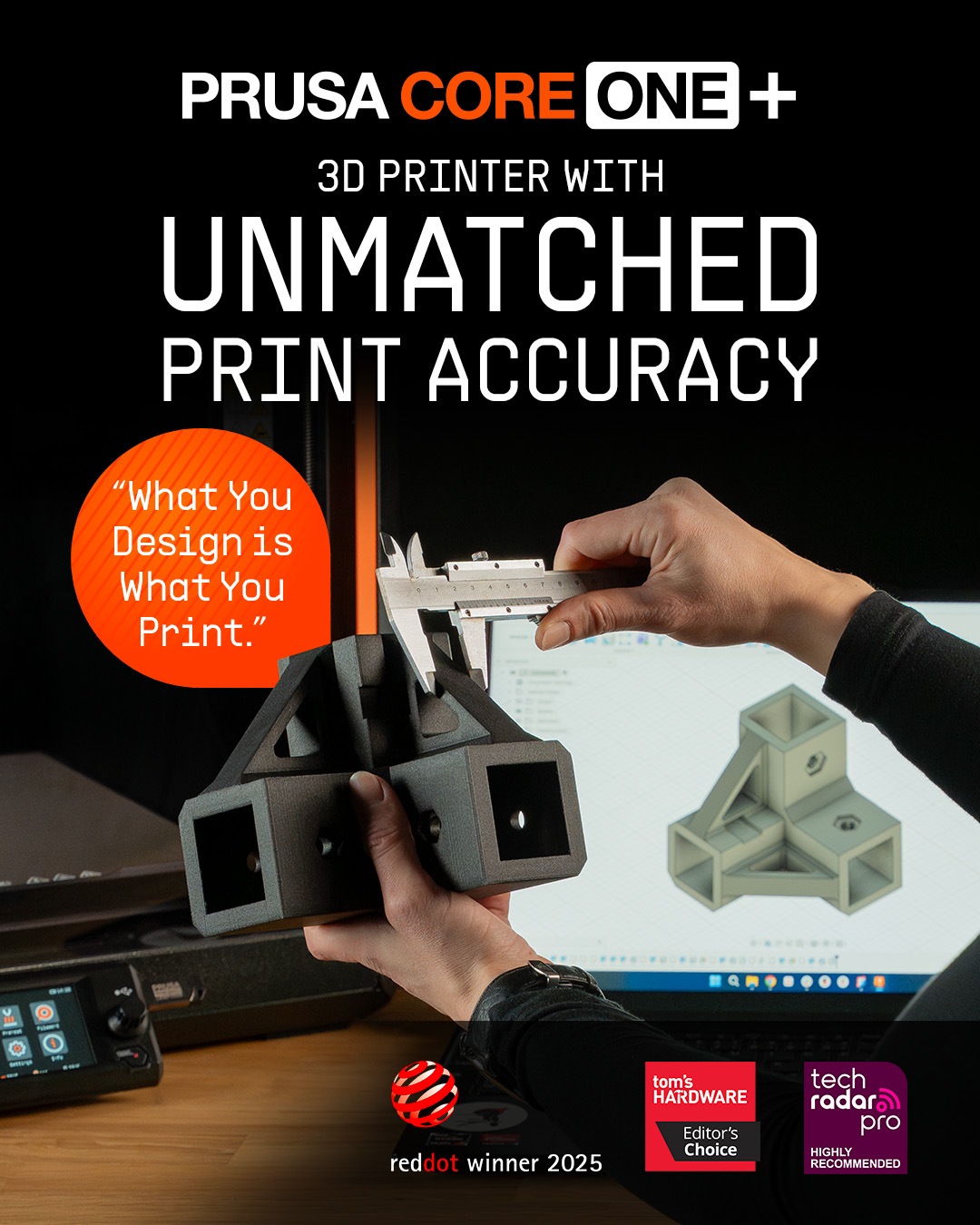 Tech ad by Prusa Research 3D printers