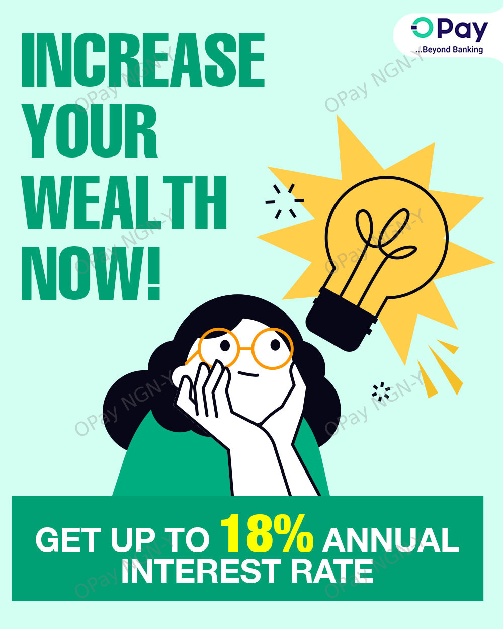 Finance ad by OPay