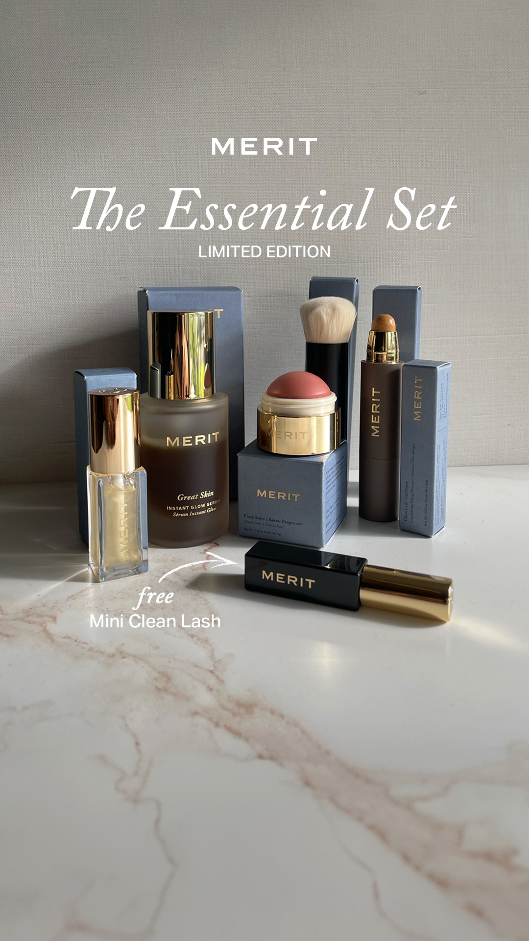 Beauty ad by MERIT