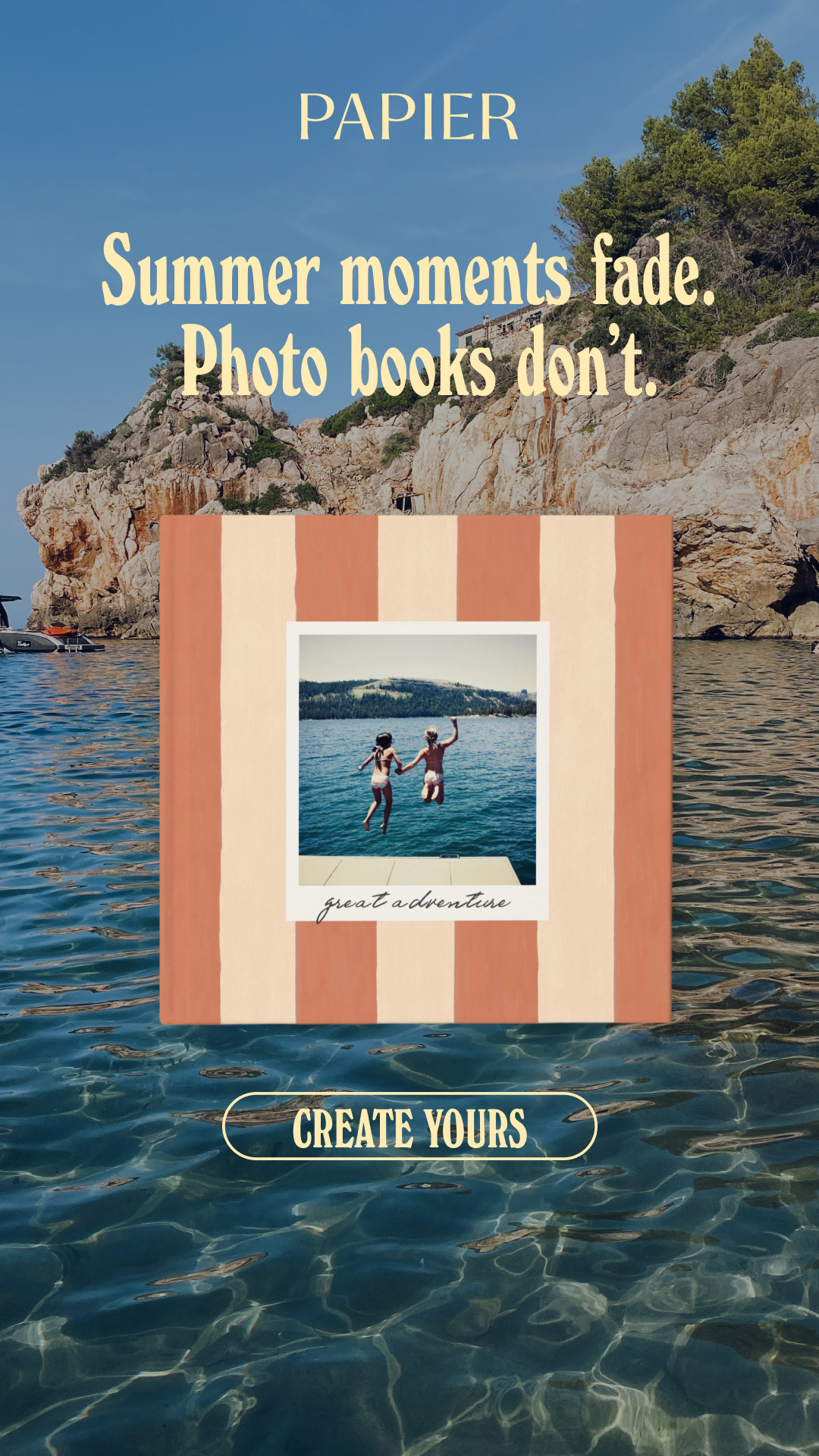 Book / Publishing ad by Papier