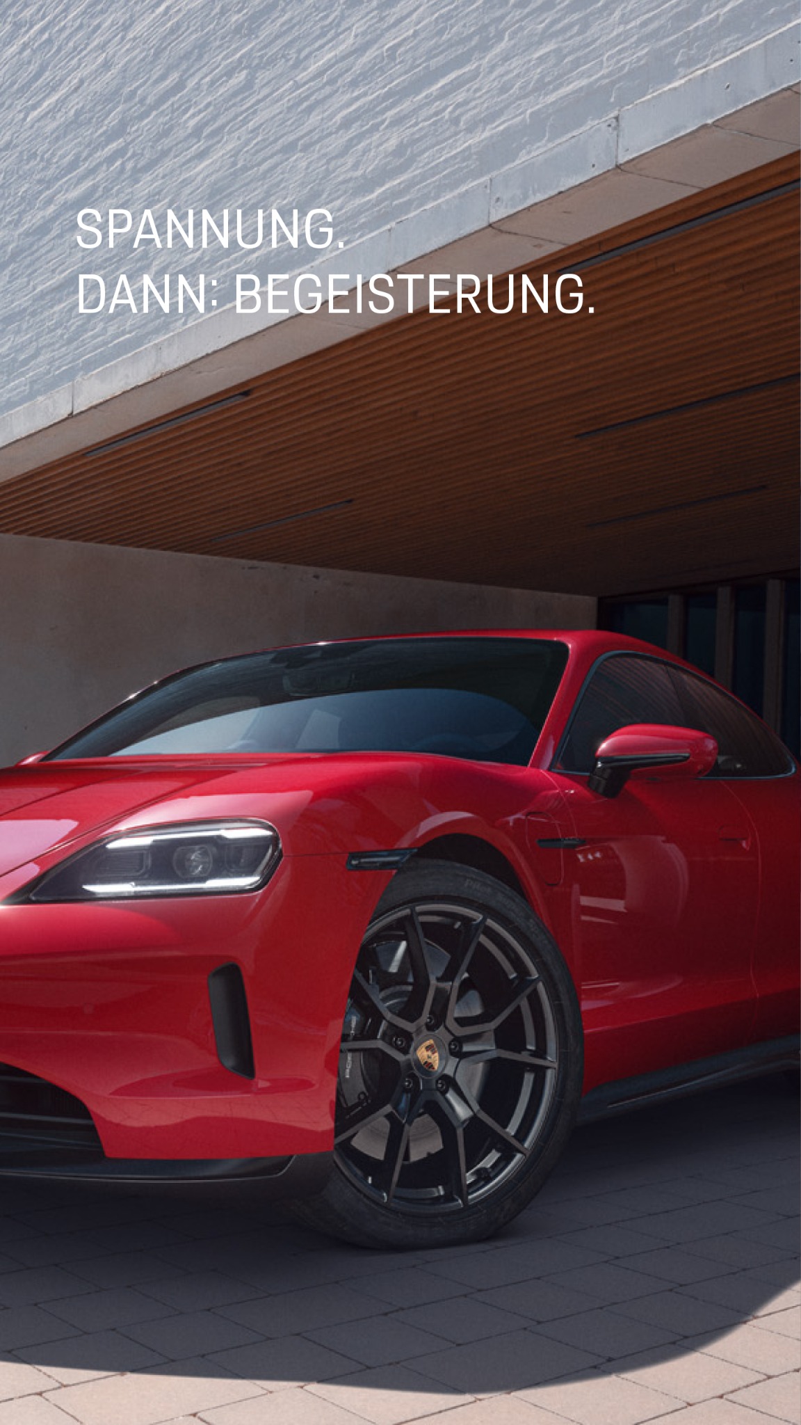Automotive ad by Porsche