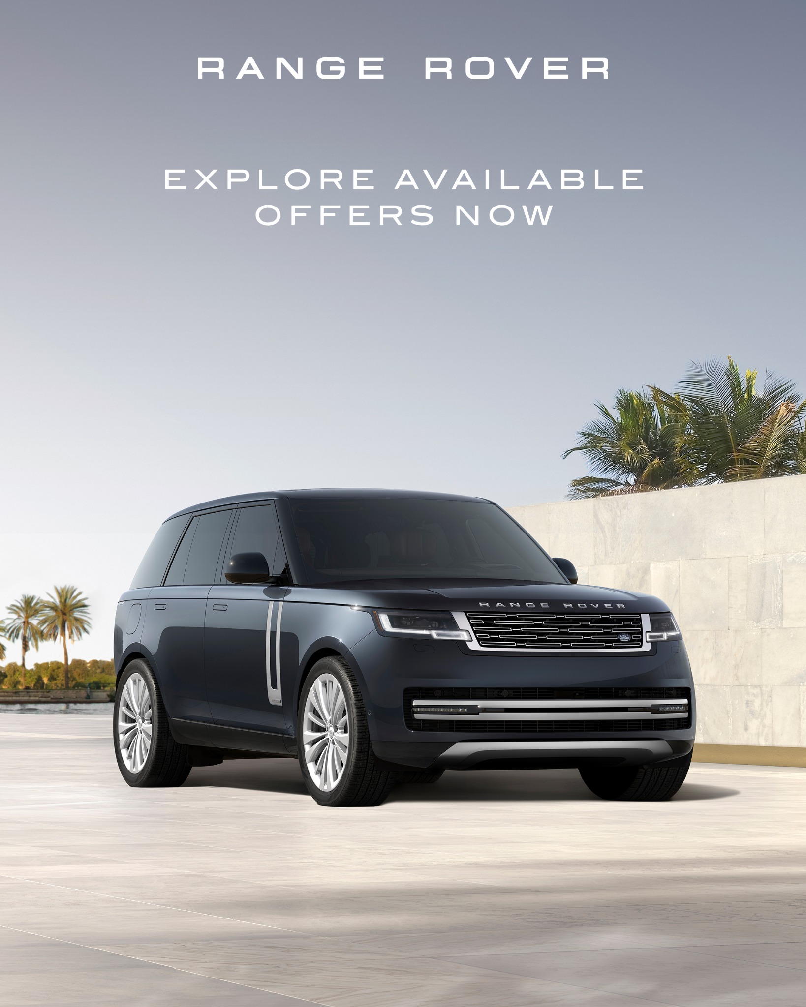 Automotive ad by Range Rover