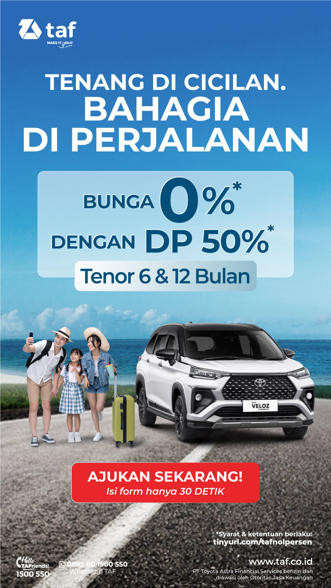 Finance ad by Toyota Astra Financial Services
