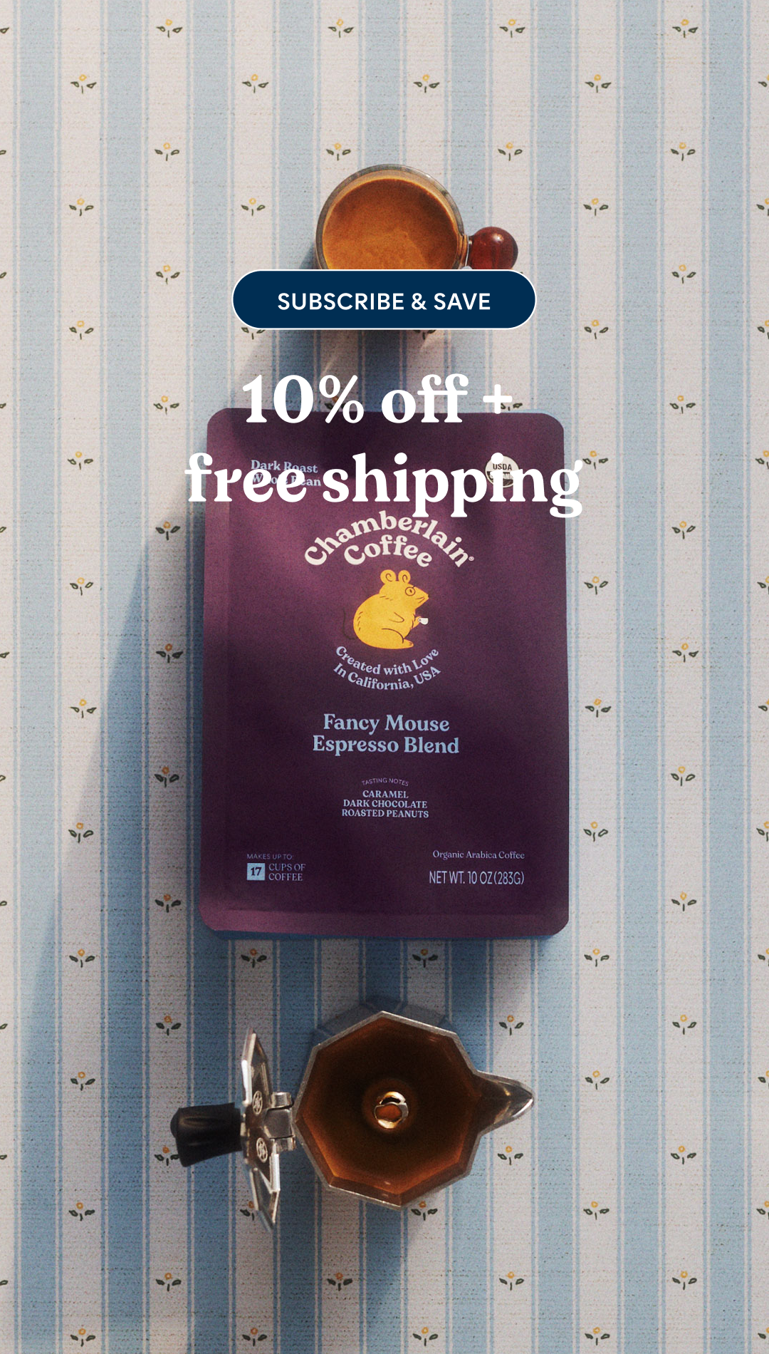 Food & Drink ad by Chamberlain Coffee