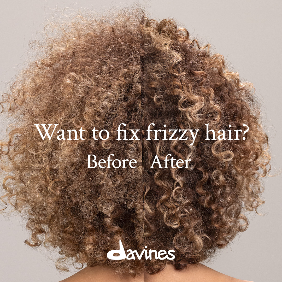 Before & After ad by Davines