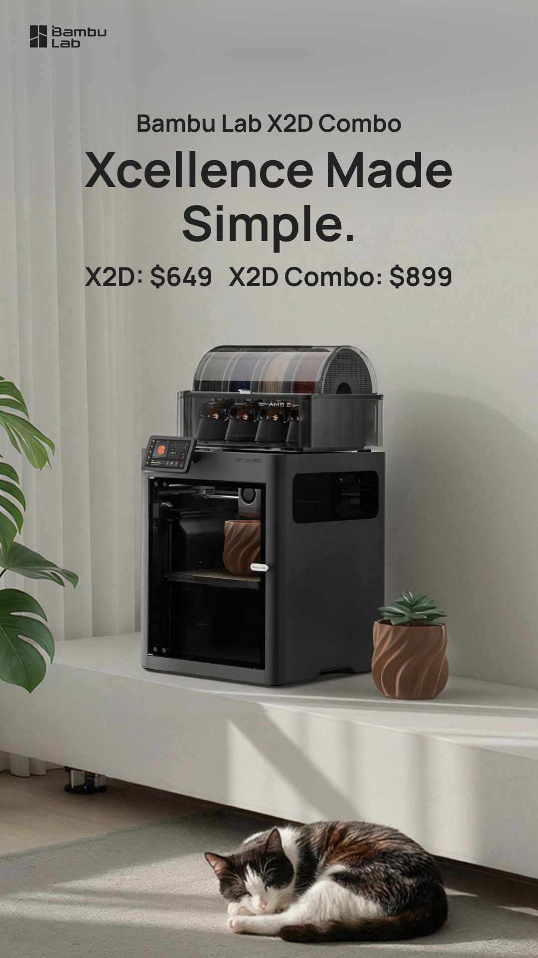 Tech ad by Bambu Lab 3D