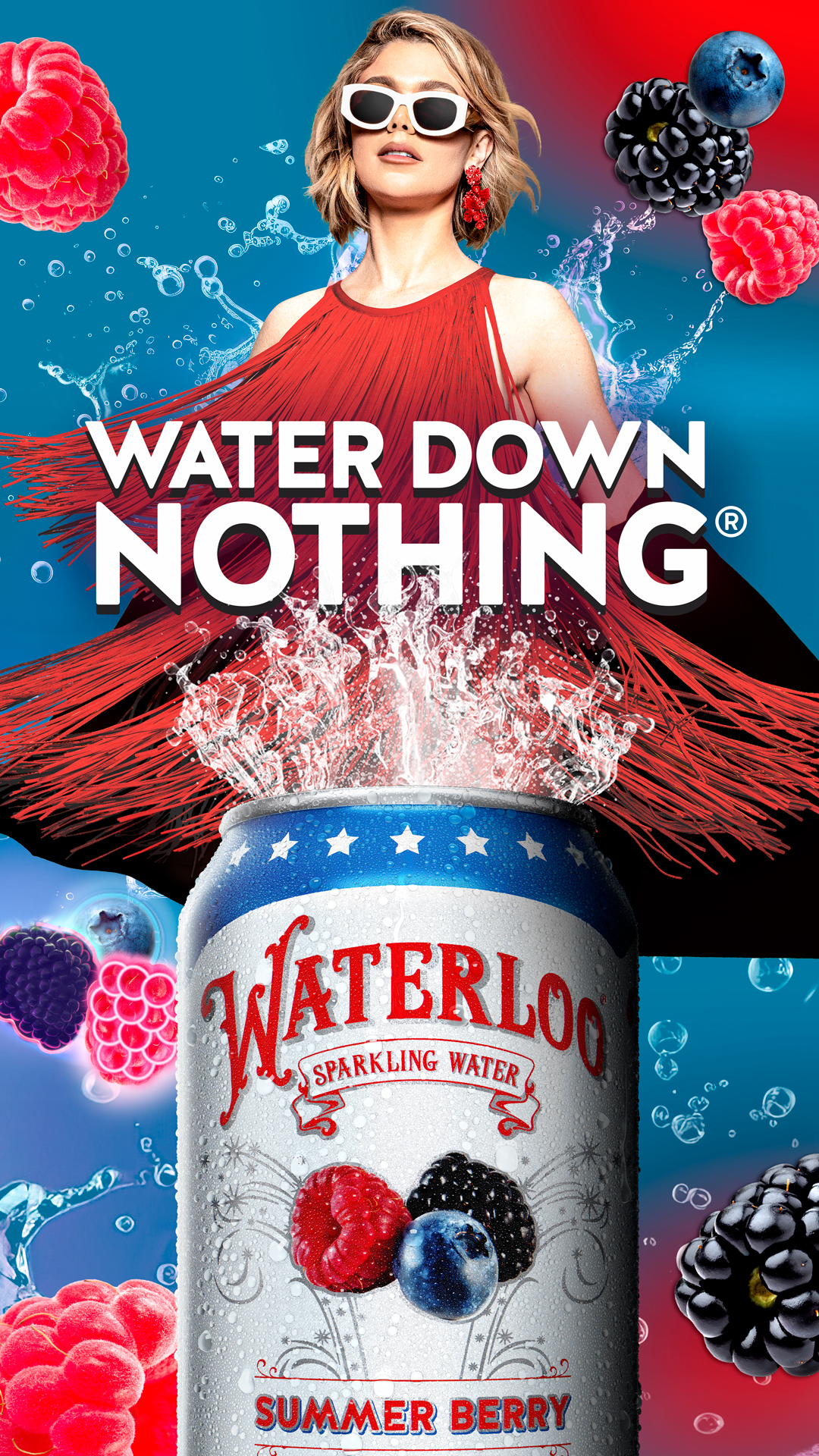 Food & Drink ad by Waterloo Sparkling Water