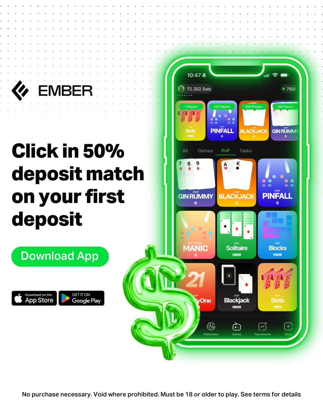 Games ad by Ember