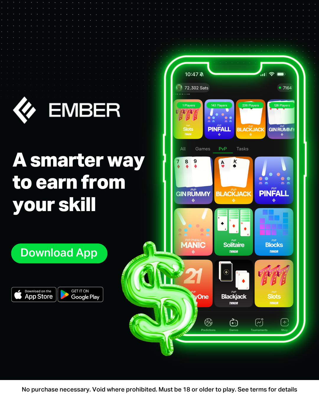 Games ad by Ember
