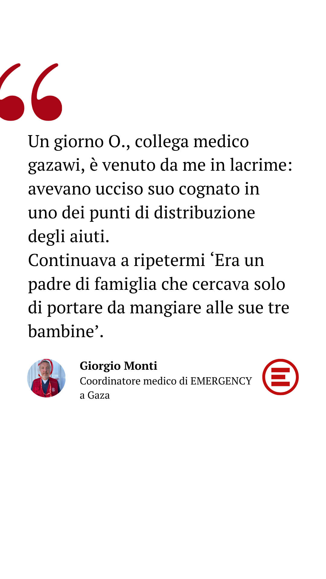 Charity / Non-Profit ad by EMERGENCY