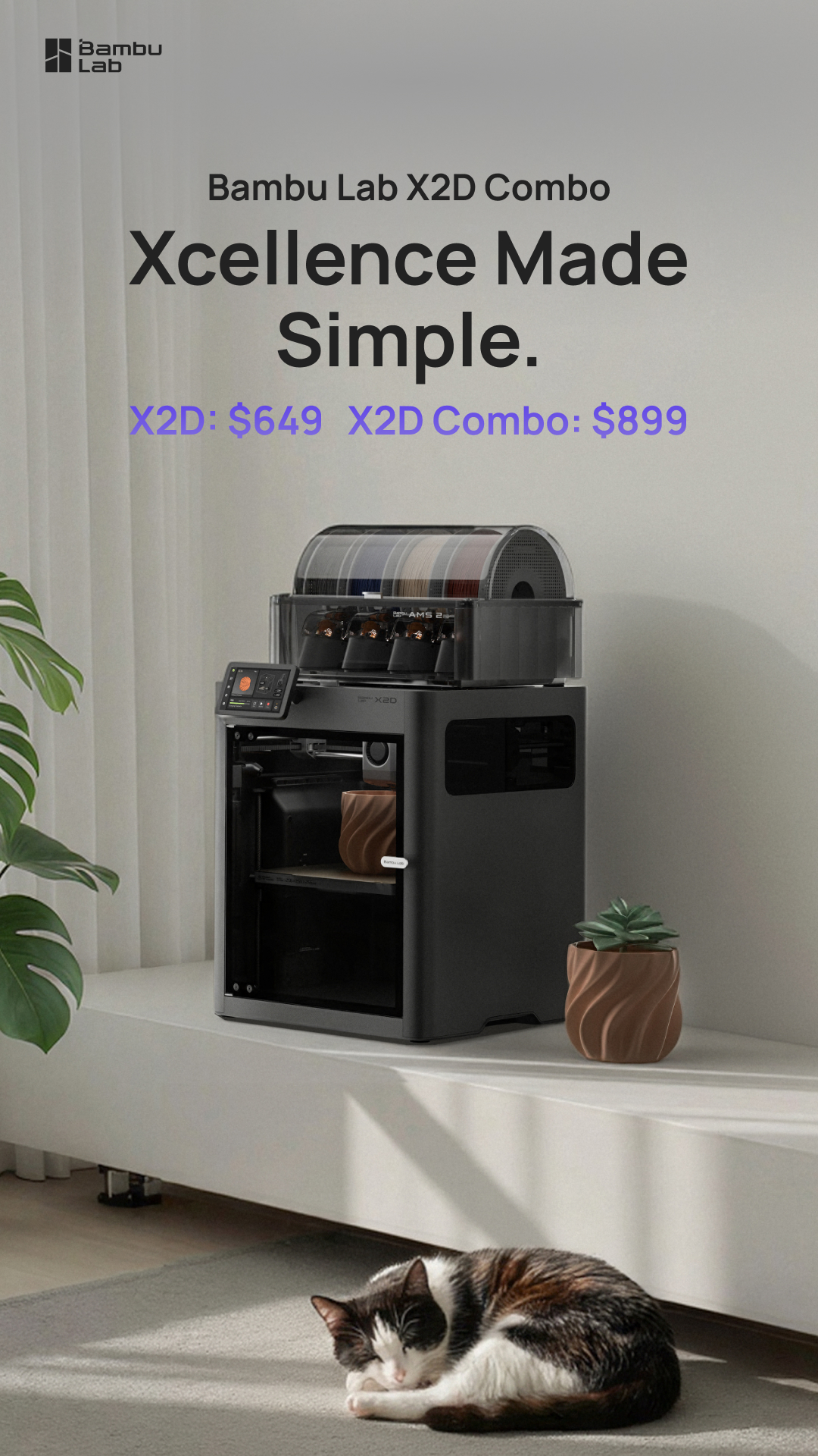 Tech ad by Bambu Lab 3D