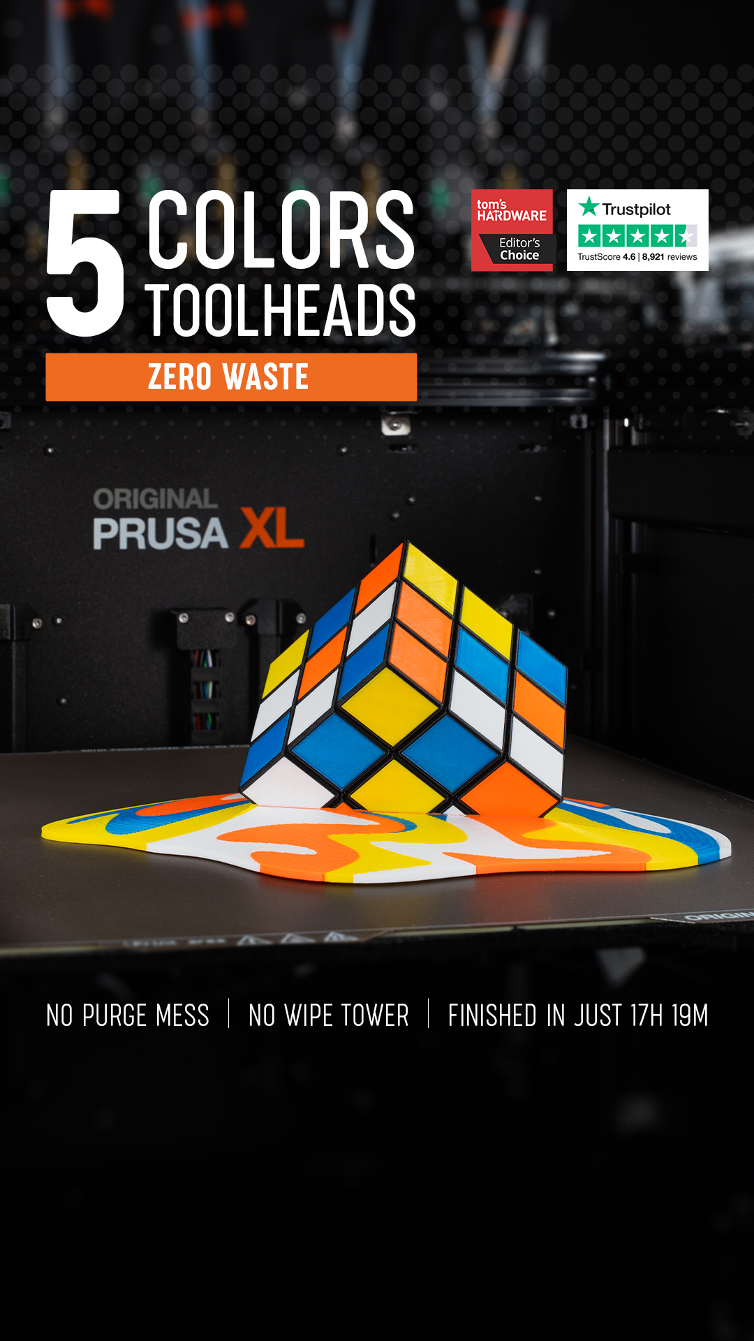 Tech ad by Prusa Research 3D printers