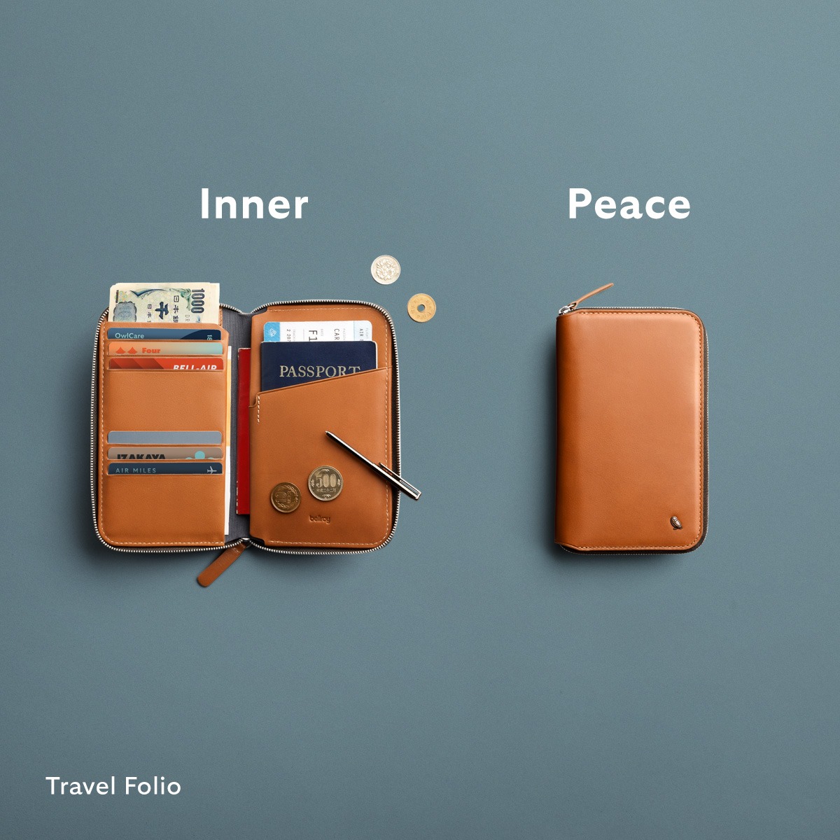 Accessories ad by Bellroy