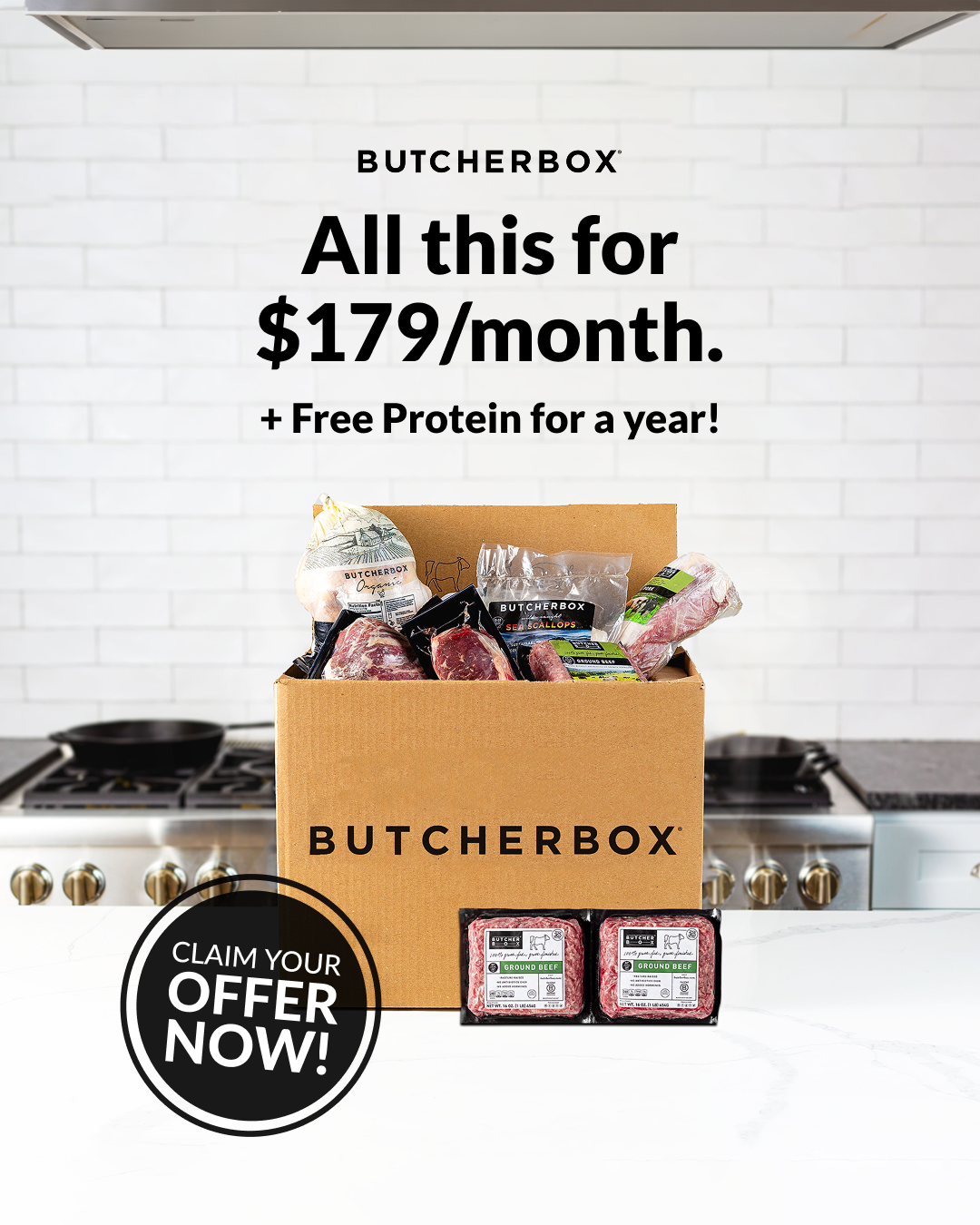 Food & Drink ad by ButcherBox