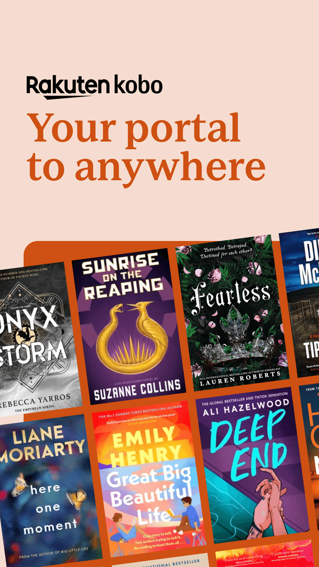 Book / Publishing ad by Kobo