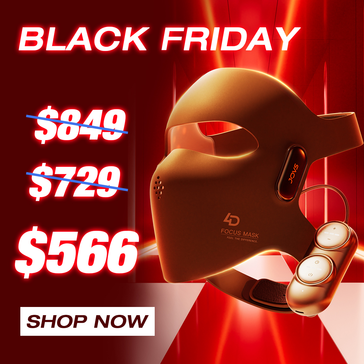 Discount ad by JOVS