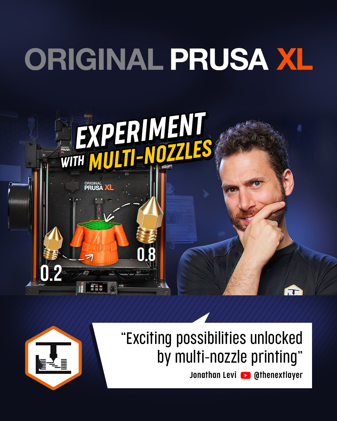 Tech ad by Prusa Research 3D printers