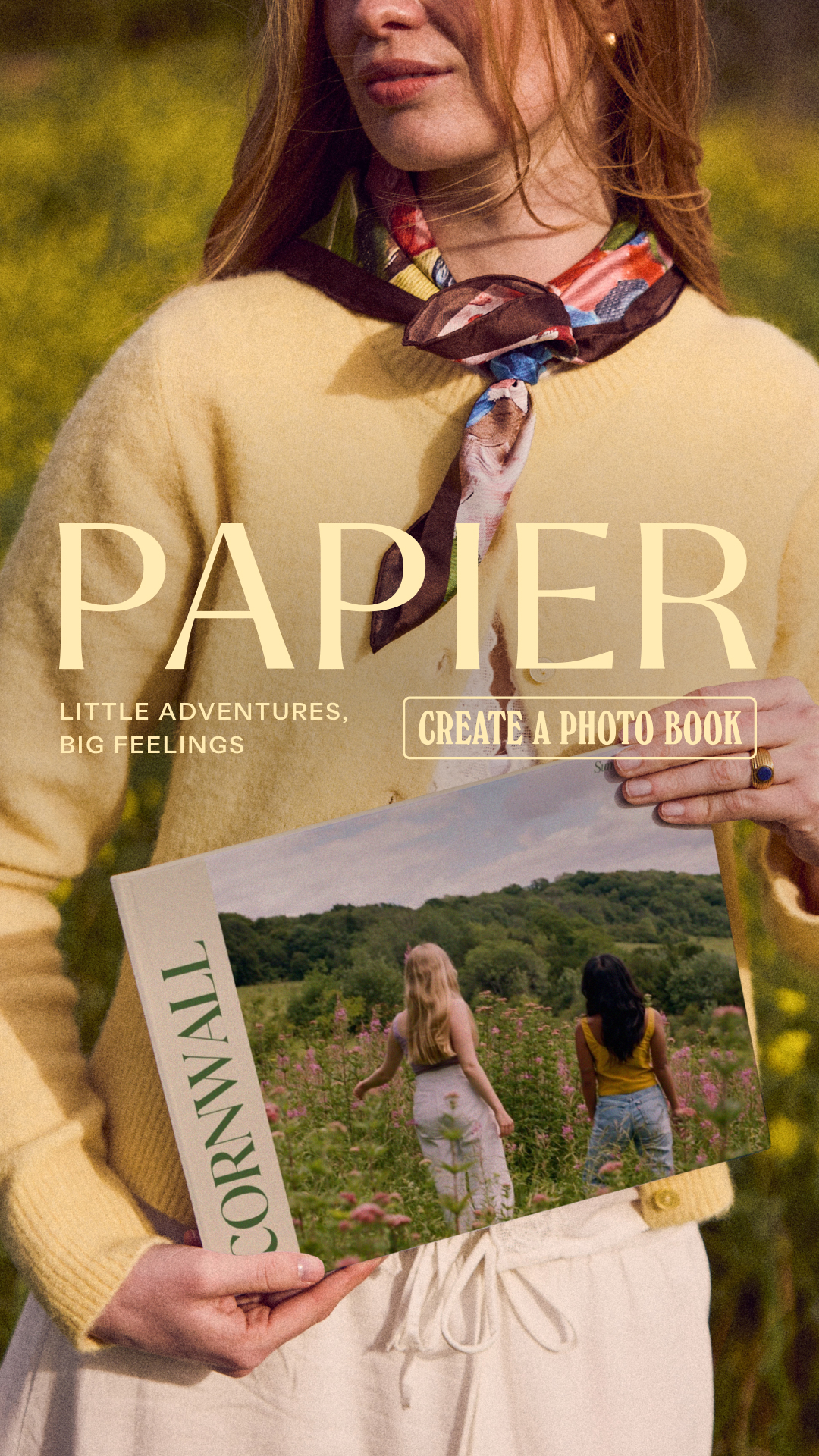Book / Publishing ad by Papier