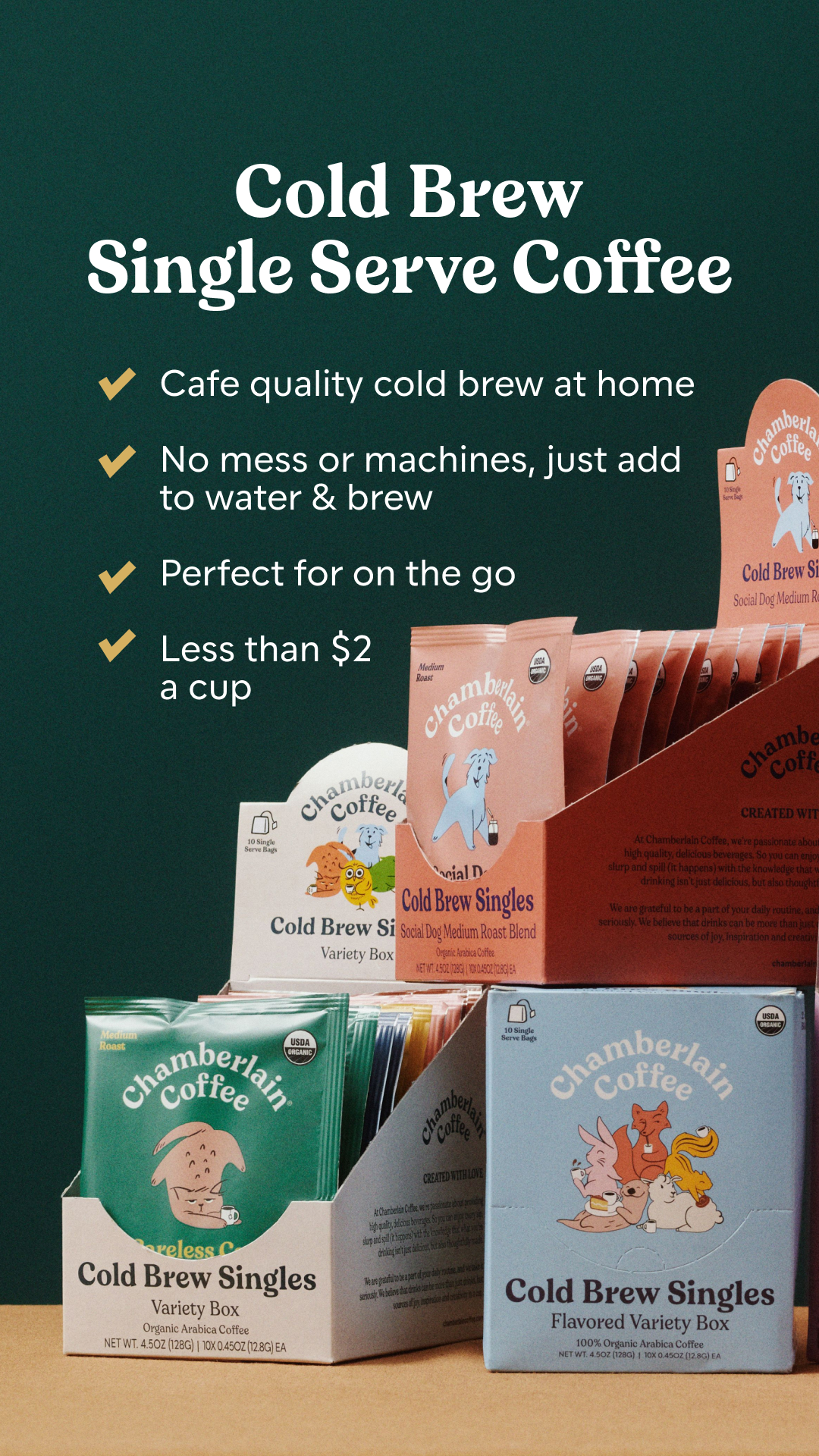 Food & Drink ad by Chamberlain Coffee