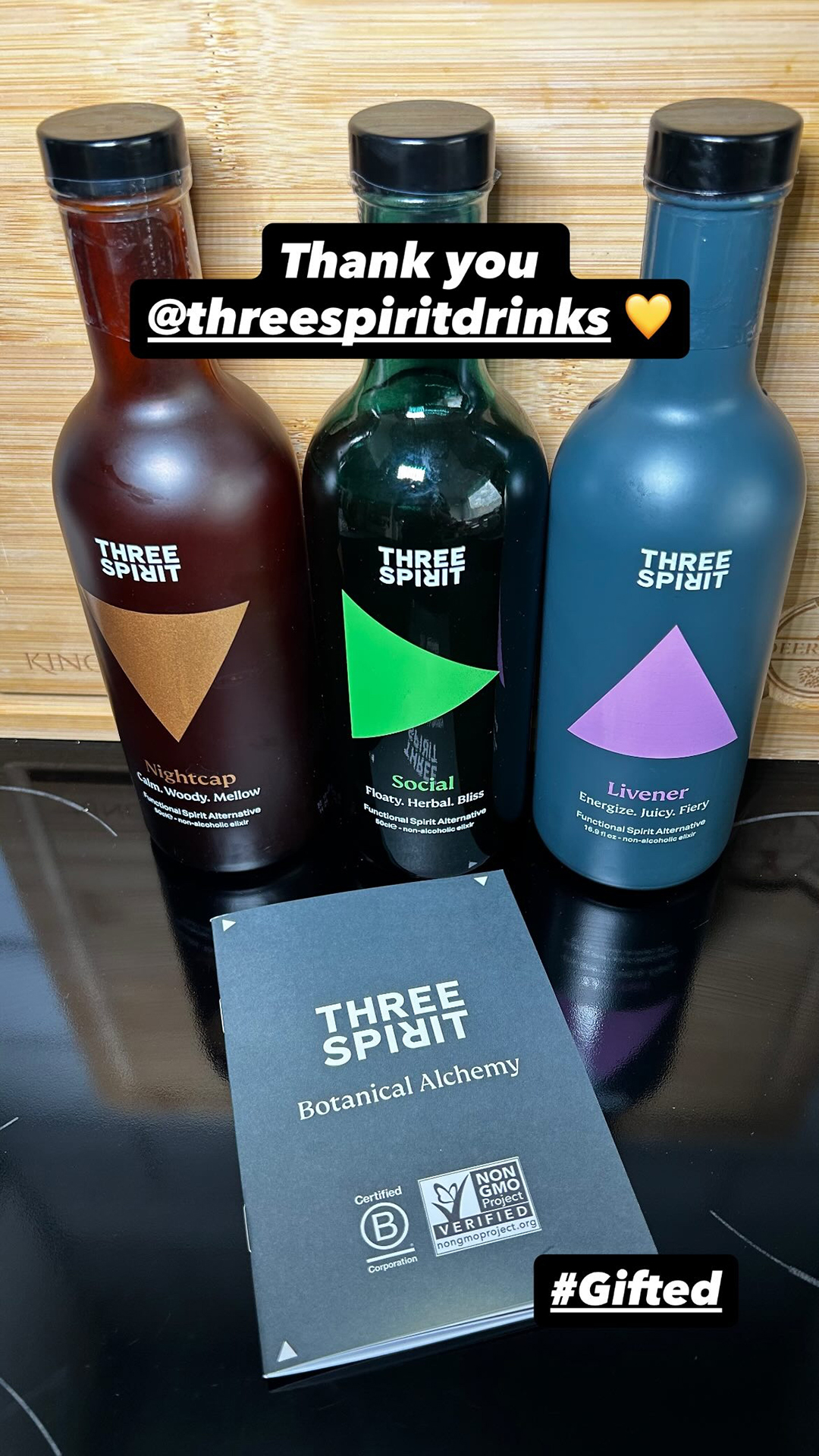 Alcohol ad by Three Spirit