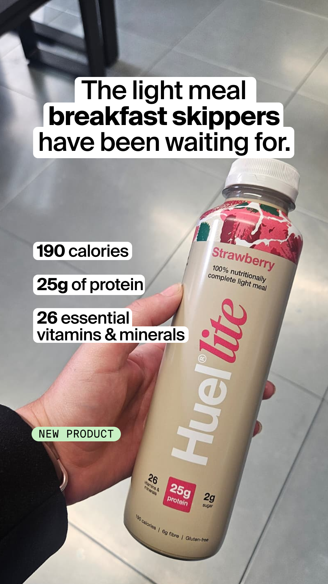 Health & Wellness ad by Huel