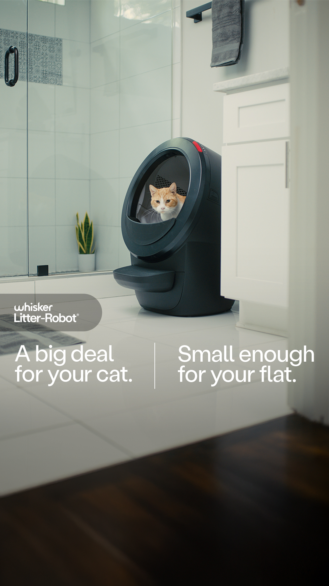 Before & After ad by Litter-Robot by Whisker