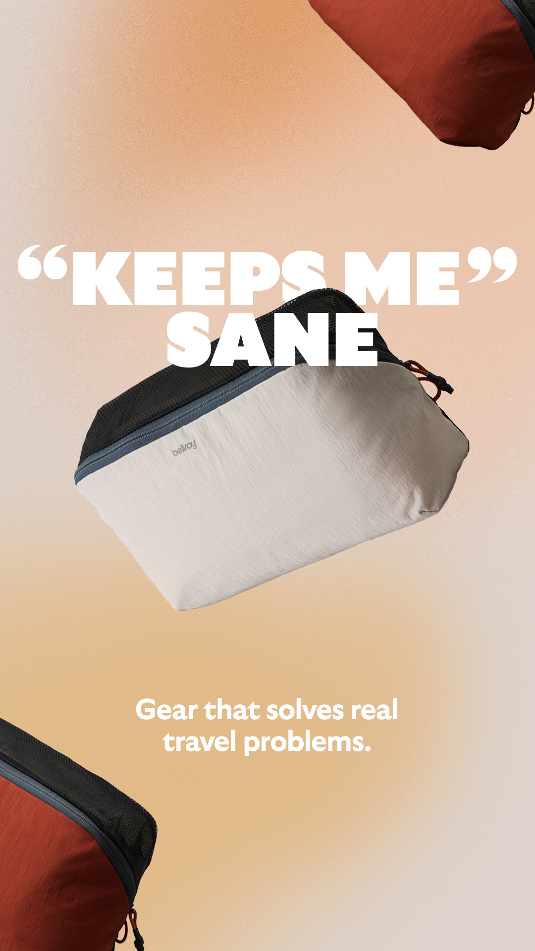 Accessories ad by Bellroy