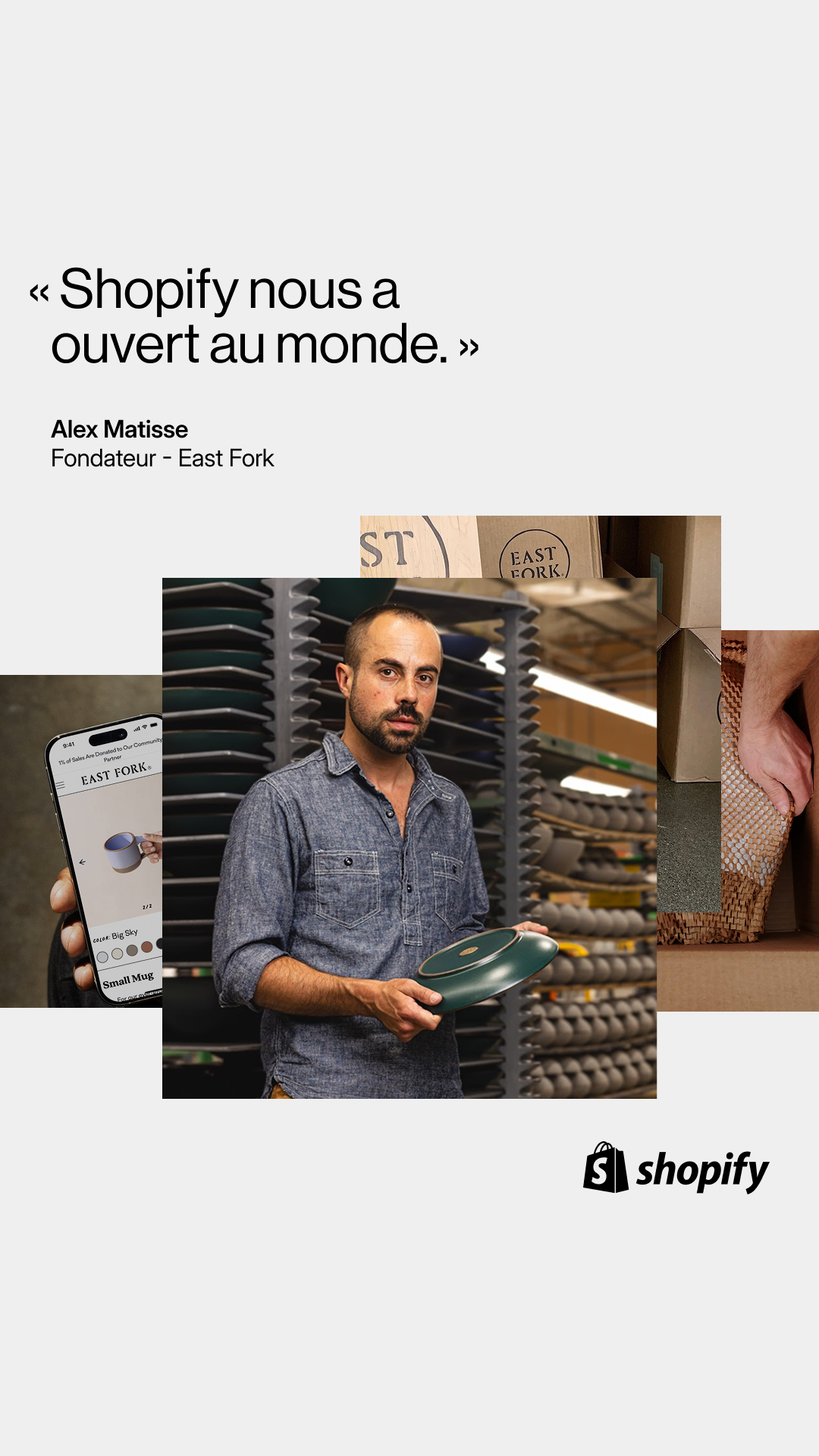 App / Software ad by Shopify