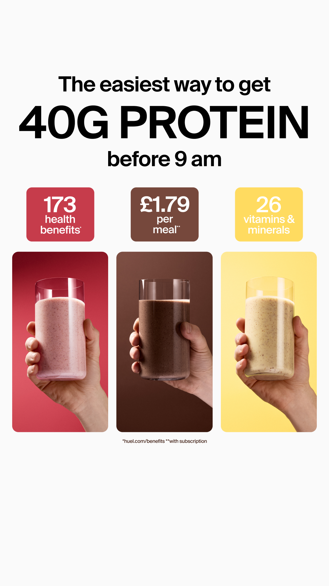 Health & Wellness ad by Huel