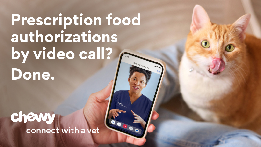 Pets ad by Chewy