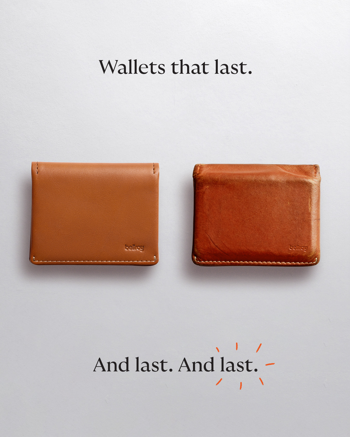 Accessories ad by Bellroy